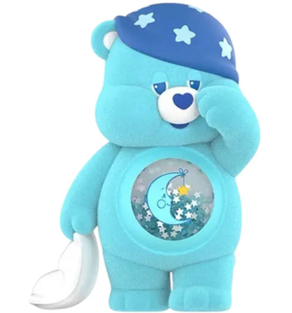 Pop Mart Care Bears Colorful Hugs Series Bedtime Bear Figure - authentic Pop Mart product