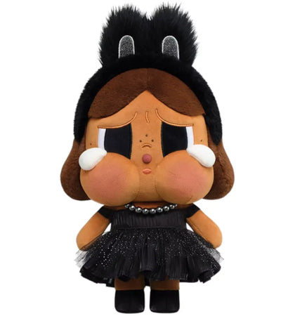Pop Mart CRYBABY SHINY SHINY Series Plush Doll Black - authentic Pop Mart product