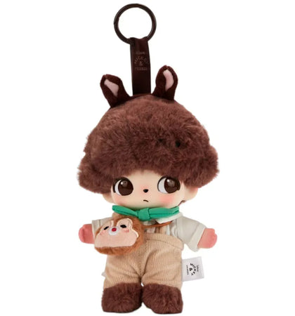 Pop Mart DIMOO World x Disney Series Chip and Dale Vinyl Plush Keychain - authentic Pop Mart product