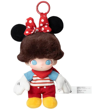 Pop Mart DIMOO World x Disney Series Minnie's Balloon Vinyl Plush Keychain - authentic Pop Mart product