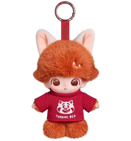 Pop Mart Dimoo World x Pixar Series Vinyl Plush Red Panda Mei Pendant - authentic Pop Mart product