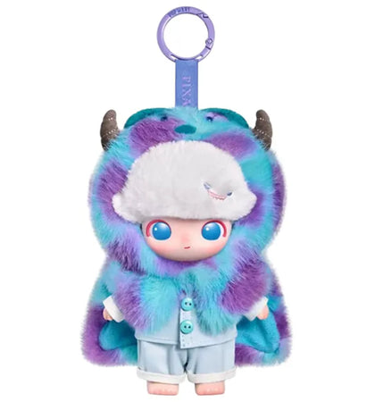 Pop Mart Dimoo World x Pixar Series Vinyl Plush Sulley Pendant - authentic Pop Mart product