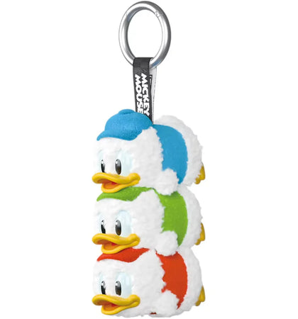 Pop Mart Disney Mickey Family Together Series Secret Edition Huey, Dewey, Louie Plush Keychain - authentic Pop Mart product