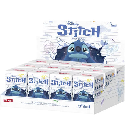 Pop Mart Disney Stitch Little Emotions Series Figure Sealed Case (12 Blind Box) - authentic Pop Mart product
