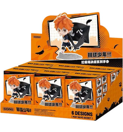 Pop Mart Haikyu!! The Dumpster Battle Series Figures Sealed Case (6 Blind Boxes) - authentic Pop Mart product