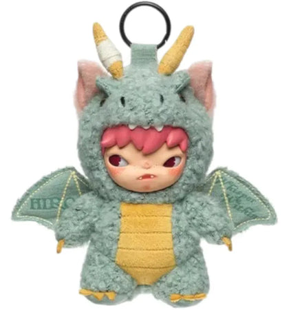 Pop Mart Hirono Mist Walker Series The Wingless Follower Plush Doll Pendant - authentic Pop Mart product