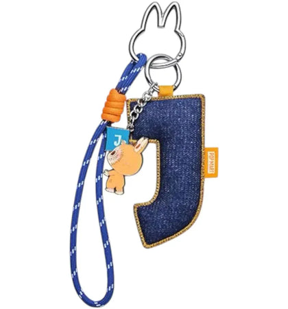Pop Mart Labubu The Monsters Pin for Love Series "J" Letter Pendant - authentic Pop Mart product