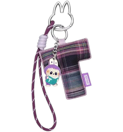 Pop Mart Labubu The Monsters Pin for Love Series "T" Letter Pendant - authentic Pop Mart product