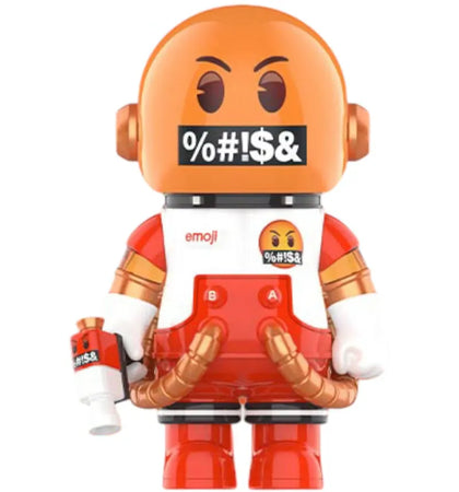 Pop Mart Mega Space Molly x emoji Series Bad Words 100% - authentic Pop Mart product