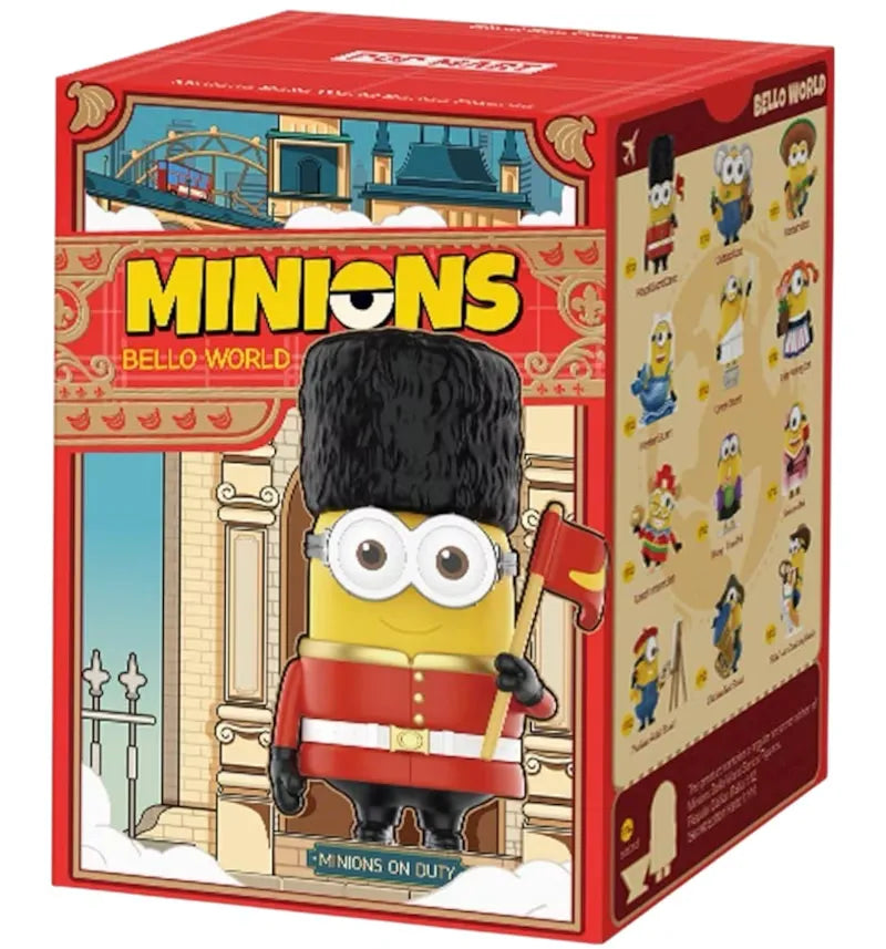 Pop Mart Minions Bello World Series Figures Single Blind Box - vue 360