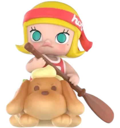 Pop Mart Molly Carb-Lover Series Let's Go Hot Dog Figure - authentic Pop Mart product