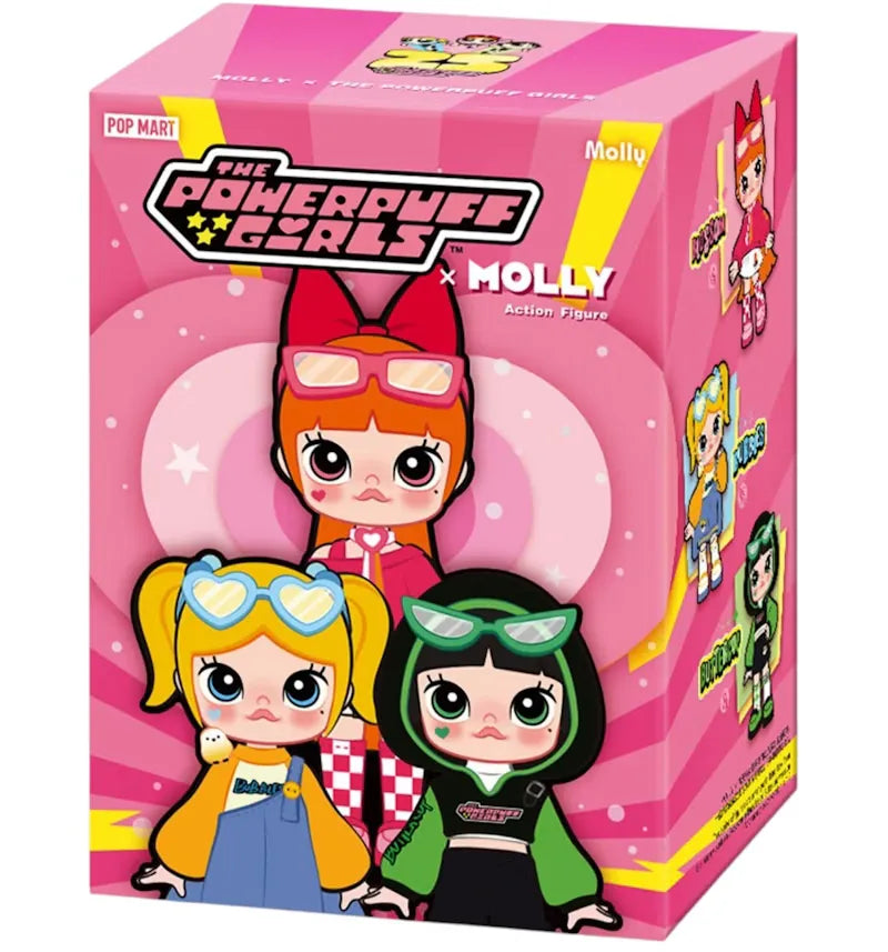 Pop Mart Molly x Powerpuff Girls Series BJD Single Blind Box - vue 360