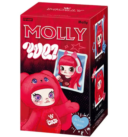 Pop Mart Molly x Yuqi Series 1/8 Action Figure Single Blind Box - authentic Pop Mart product