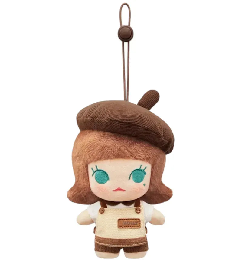 Pop Mart POP BEAN Coffee Factory Series MOLLY One-day Shop Manager Secret Edition Plush Pendant - vue 360