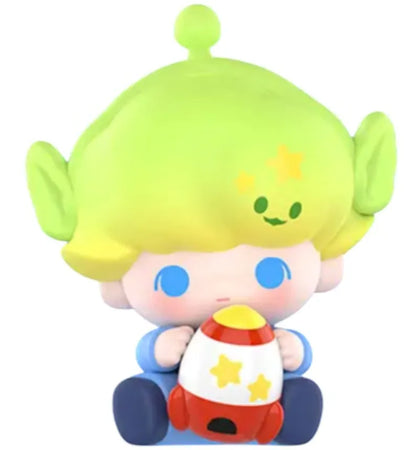 Pop Mart Pop Bean Dimoo World x Pixar Series Dimoo as Alien Figures - authentic Pop Mart product