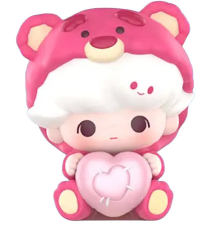 Pop Mart Pop Bean Dimoo World x Pixar Series Dimoo as Lotso Figures - authentic Pop Mart product