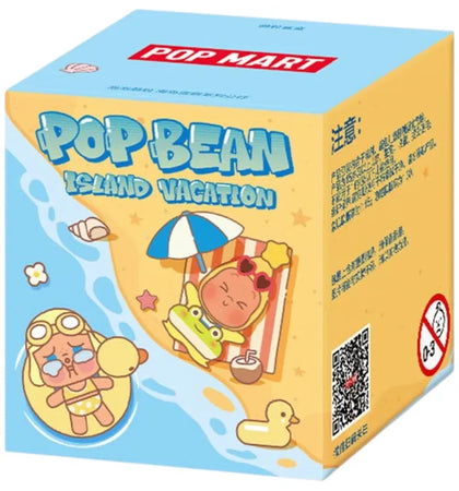 Pop Mart POP BEAN Island Vacation Series Single Blind Box - authentic Pop Mart product