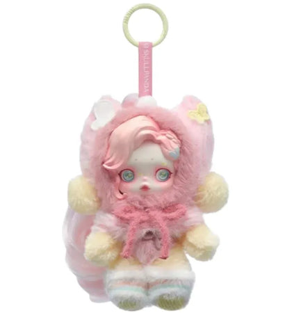 Pop Mart Skullpanda x My Little Pony Series Fluttershy Plush Doll Pendant - authentic Pop Mart product