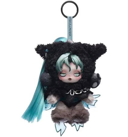 Pop Mart Skullpanda x My Little Pony Series Queen Chrysalis Secret Edition Plush Doll Pendant - authentic Pop Mart product