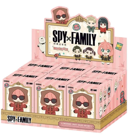 Pop Mart Spy x Family Character Series Plush Sealed Case (6 Blind Box) - authentic Pop Mart product