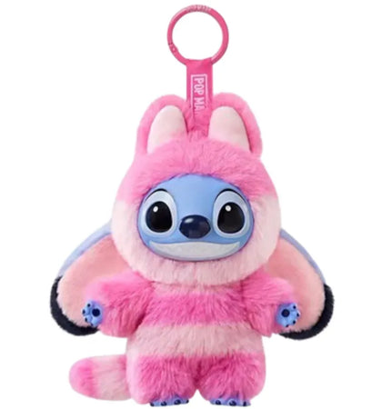 Pop Mart Stitch Adventure Series Cheshire Cat Stitch Vinyl Plush Pendant - authentic Pop Mart product