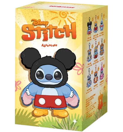 Pop Mart Stitch Adventure Series Vinyl Plush Pendant Single Blind Box - authentic Pop Mart product