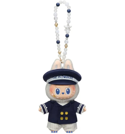 Pop Mart The Monsters De Vliegende Labubu Series Captain Labubu Vinyl Plush Hanging Card - authentic Pop Mart product