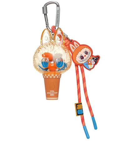 Pop Mart THE MONSTERS x FIFA SERIES Labubu Pain Fades Away Mini Pendant Light - authentic Pop Mart product
