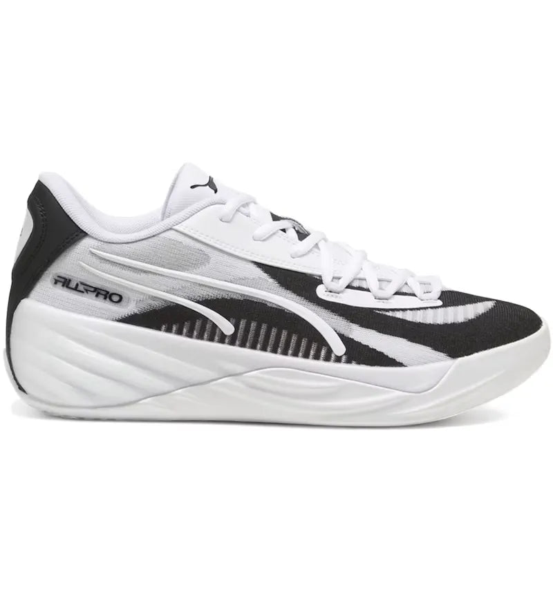 Puma All-Pro Nitro Team White Black - vue 360