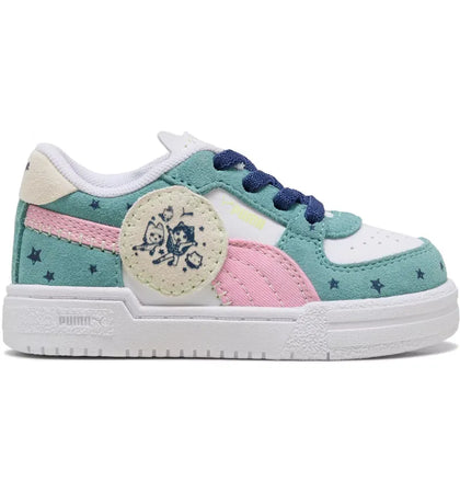 Puma CA Pro Gabby's Dollhouse White Pink Shimmer (TD) - authentic Puma sneakers