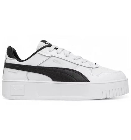 Puma Carina Street Black Silver (Women's) - authentic Puma sneakers