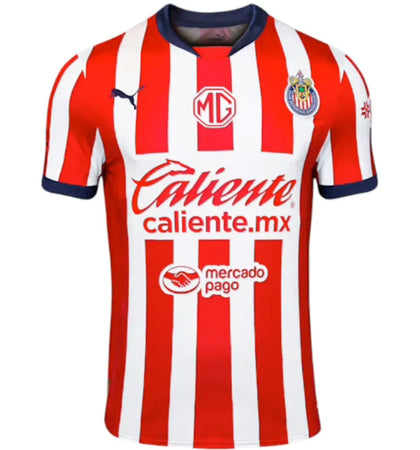 Puma Chivas 24/25 Home Replica Jersey Red - authentic Puma apparel