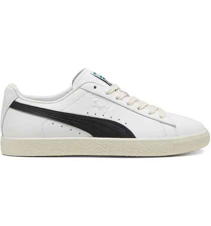 Puma Clyde Leather White Black - authentic Puma sneakers