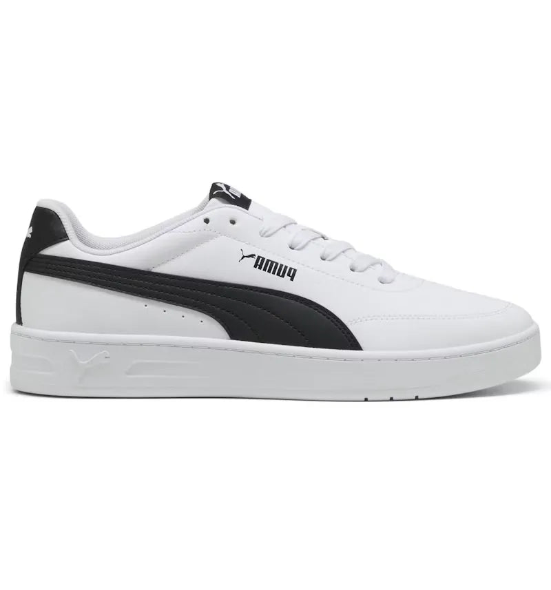 Puma Court Classic Clean White Black - vue 360