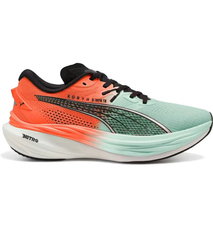Puma Deviate Nitro 3 HYROX Glowing Red Mint - authentic Puma sneakers