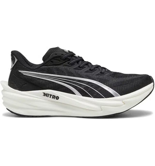Puma Deviate Nitro 4 Black White Silver (Women's) - authentic Puma sneakers