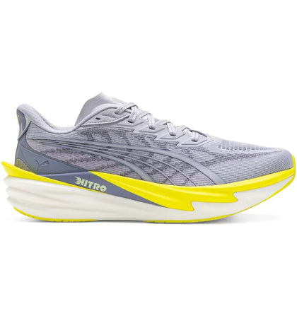Puma Deviate Nitro 4 Vibrant Silver Lux Lime - authentic Puma sneakers