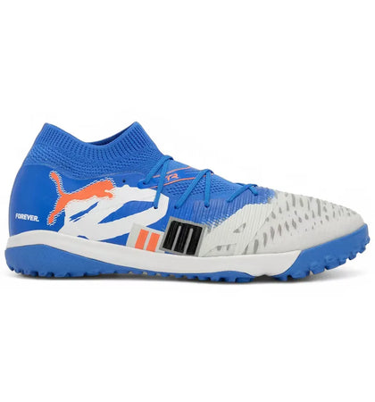 Puma Future 8 Match Forever TT White Ultra Blue Feather Gray Black Glowing Red - authentic Puma sneakers