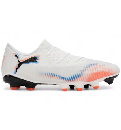 Puma Future 8 Match Low FG/AG White Black Glowing Red - authentic Puma sneakers