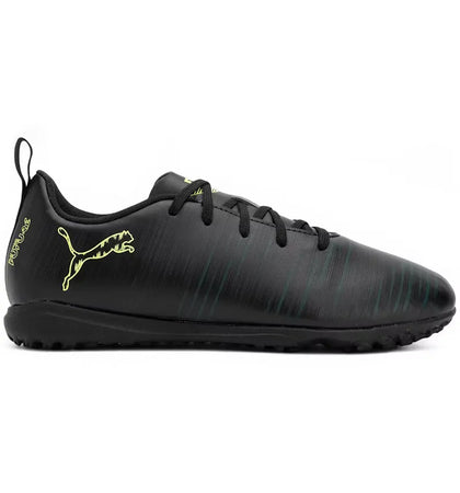 Puma Future 8 Play TT Jr Black Fizzy Light Green Terrain (GS) - authentic Puma sneakers