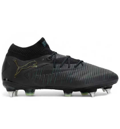 Puma Future 8 Ultimate MxSG Black Fizzy Light Green Terrain - authentic Puma sneakers