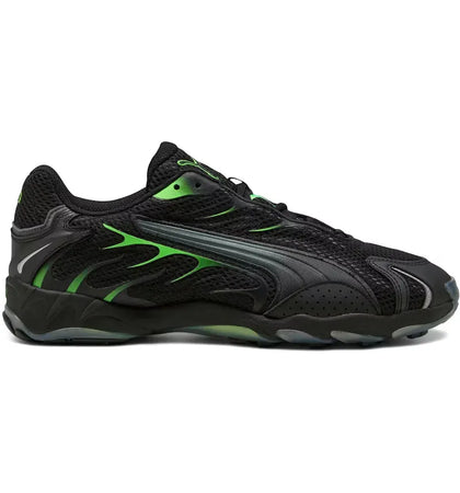 Puma Inhale Black Green Glare - authentic Puma sneakers