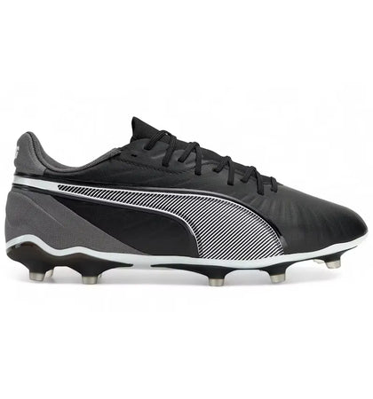 Puma King Match FG/AG Black White Cool Dark Grey - authentic Puma sneakers
