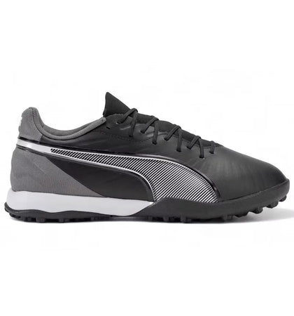 Puma King Match TT Black White Cool Dark Gray - authentic Puma sneakers