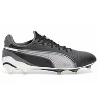 Puma King Ultimate FG/AG Black White Cool Dark Gray