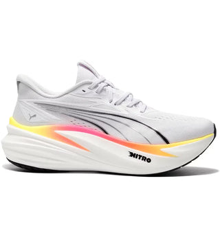 Puma MagMax Nitro 2 White Glowing Red Sun Stream - authentic Puma sneakers