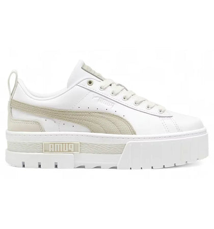 Puma Mayze Luxe White (Women's) - authentic Puma sneakers