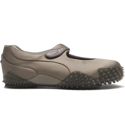 Puma Mostro Fey Mouse Gray Satin (Women's) - authentic Puma sneakers