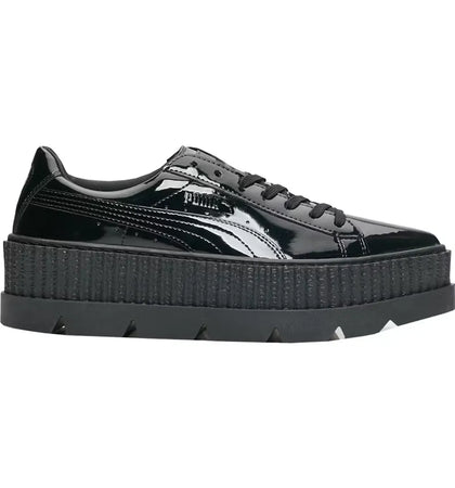 Puma Pointy Creeper Rihanna Fenty Patent Black (Women's) - authentic Puma sneakers