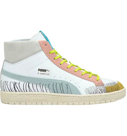 Puma Ralph Sampson 70 Mid Michael Lau Scribble - authentic Puma sneakers